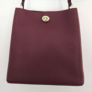 COACH Charlie Bucket Bag-Plum